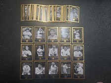 2001 SP Legendary Cuts baseball  complete 1-90 card set - Mint picture
