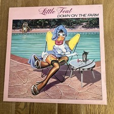 LITTLE FEAT  -   Down On The Farm,      ORIGINAL 1979 UK LP + inner.... EX+ picture