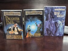 Starlight Shadows Trilogy 1st/1st HCDJ LN Elaine Cunningham Forgotten Realms picture