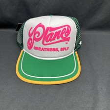 ROC NATION PAPER PLANES WHITE GREEN PLANES GREATNESS TRUCKER HAT NEW RELEASE picture
