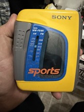 Vintage SONY Walkman Sports WM-FS191 AM/FM Cassette Player Parts Repair picture