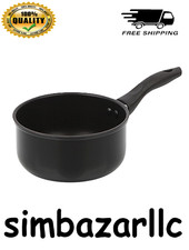 Mainstays 2 qt Non-Stick Aluminum Saucepan, Black picture