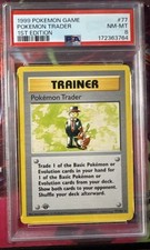 NEW CERT 1999 Base Set PSA 8 1st Edition Shadowless # 77/102 Pokemon Trader picture