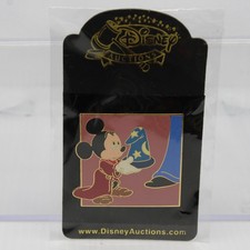B1 Disney Auctions LE Pin Fantasia Sorcerer Mickey Yensid picture