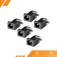 5 x DC-005 5.5mmx2.5mm DC Power Jack Plug 3-Pin Female Socket Connector picture