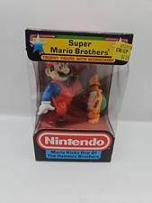 1988 Nintendo Trophy Figures Super Mario Bros Mario Kicks Hammer Brothers NOS picture