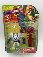 1994 Playmates Toys Earthworm Jim Red Weapons Variant action figure New Sealed picture