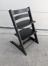 Stokke Tripp Trapp Baby Child Toddler High Chair - Black picture
