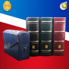 Storage Box w Faux Leather for PMG Graded Banknotes Currency Holder Paper Money picture