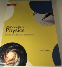 Collins AQA GCSE 9-1 Physics Grade 8/9 Booster Workbook Brand New Unused picture