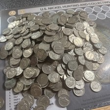 40 Jefferson Nickels 1939-1969 Mixed Dates Vintage US 5 Cent Coin Lot picture