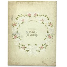 Vtg Eaton's Scented LOVE LETTERS Stationery + Box Set Roses Lace MCM Unused EUC picture