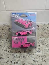 NEW AO Racing IMSA Roxy PINK Mini GT Porsche 911 GT3 Rs picture