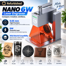 LONGER Nano 6W Portable Laser Engraver Machine, 6W laser Engraver, Refurbish🔥 picture