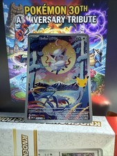 Pokemon 30th Anniversary Celebration Hisuian Zorua Illustration Rare 145/128 picture
