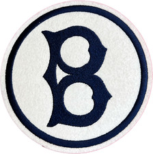 Brooklyn Dodgers 1932-1936 Throwback Embroidered Iron-on Team Logo Patch picture