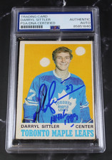 Darryl Sittler Authentic Autographed PSA/DNA Auto 1970-71 O-Pee-Chee Rookie Card picture