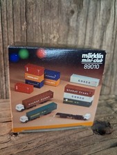 Z Marklin Mini-Club #89010 Container set with tractors NEW   N-26 picture