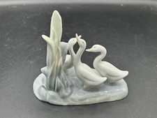 Vintage NAO by Lladro Group of 3 Ducks Geese Porcelain Figurine Made in Spain  picture
