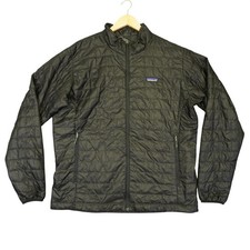 Patagonia Nano Puff Jacket Mens XL Black Full Zip Insulated Puffer Primaloft picture