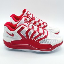 Nike KD18 White Red IM0634-104 / Size 10 Mens picture