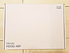 NEW Cisco Meraki MS130-48P-HW 48-Port Gigabit PoE+ Cloud Manage Switch UNCLAIMED picture