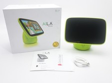 CRACKED AILA Sit & Play Learning System Educational Toddler Tablet Green w/ Box picture
