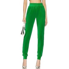 Revolve Superdown Penelope Velour Jogger Pants Size S Jelly Bean Green Lounge picture