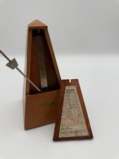 Vintage Seth Thomas Metronome De Maelzel Made in USA Wind Up picture