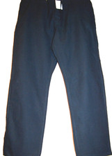 H&M Men's Blue Linen Blend Pants Trousers Size US 38 R picture