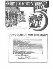 Hungry Five in Germany German Band/Oktoberfest Band Sheet Music picture