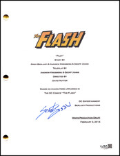 Grant Gustin Signed Autograph The Flash Full Pilot Script Screenplay w/ JSA COA picture