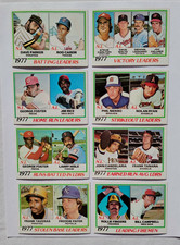 1978 Topps Leaders Subset (8 Cards) Near Mint picture