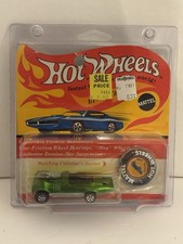 Vintage Hot Wheels Redline Peeping Bomb Light Apple Green picture