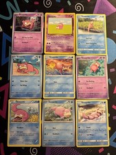 Pokemon Slowpoke 9 Card Collection - Non-holo picture
