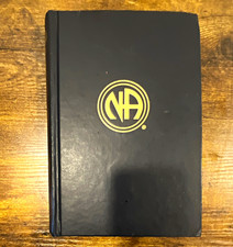 Narcotics Anonymous NA Sixth Edition Hardcover Book Black Cover picture