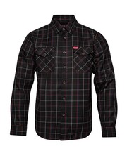 DIXXON x Summit Racing 3.0 Flannel Men's Plaid Shirt Motorsports Collab picture