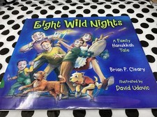 Eight Wild Nights : A Family Hanukkah by Brian P. Cleary (2006, Library Binding) picture