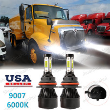 2PC LED Headlight Headlamp Bulb for International 4100 4200 4300 4400 8500 8600 picture
