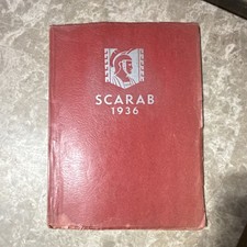 Scarab 1936 High School Yearbook Original picture