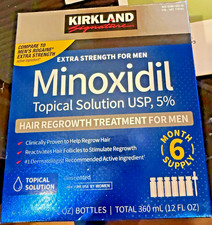 Kirkland Signature Minoxidil 5% Extra Strength  6 Month Supply, expire 03. 2028 picture