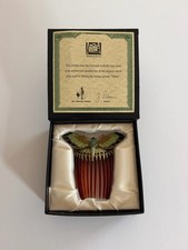 J. Peterman Rose’s Butterfly Comb W COA - RARE picture