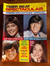 Vintage Tiger Beat Magazine David Cassidy Bobby Sherman Osmonds Jackson 5 - 1971 picture