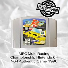 MRC Multi Racing Championship Nintendo 64 N64 Authentic Game 1996 FAST SHIPPING picture