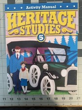 BJU Press Heritage Studies Grade 5 Activity Manual 4th Edition- LIKE NEW picture