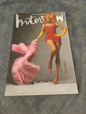 Interview Magazine Issue 527 September 2019 RU PAUL Creased Cover Please 👀 picture