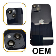 Apple iPhone 14 OEM Back Glass Replacement Midnight Black Excellent picture