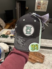 Vintage 2004 Justice League Racing Strapback Hat Signed By Carl Edwards NASCAR  picture