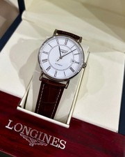 Longines L4.921.4.11.2 Presence 38.5mm White Dial Men Automatic Watch picture