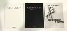 American Express Amex Centurion Magazines + BLACK INK Magazine picture